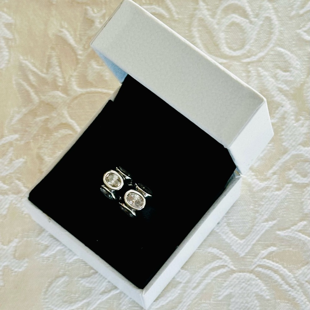 Pandora Clear Oval Lights Charms 🤍